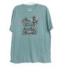 Bee Sweet Bee Bumble Graphic Teal T-Shirt Size XL Short Sleeve 100% Cotton Com