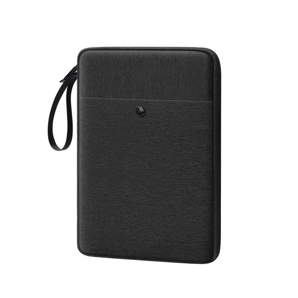 

Universal 11/13inch Tablet Sleeve Bag Shockproof Large Capacity Carrying Case with Handle Multilayer Laptop Bag 11inch чёрный