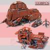 Space Wars 1326PCS Trade Federation Moc MTT Model Classic Building Blocks Droid Carrier Bricks Compatible 7662 Christmas Toys