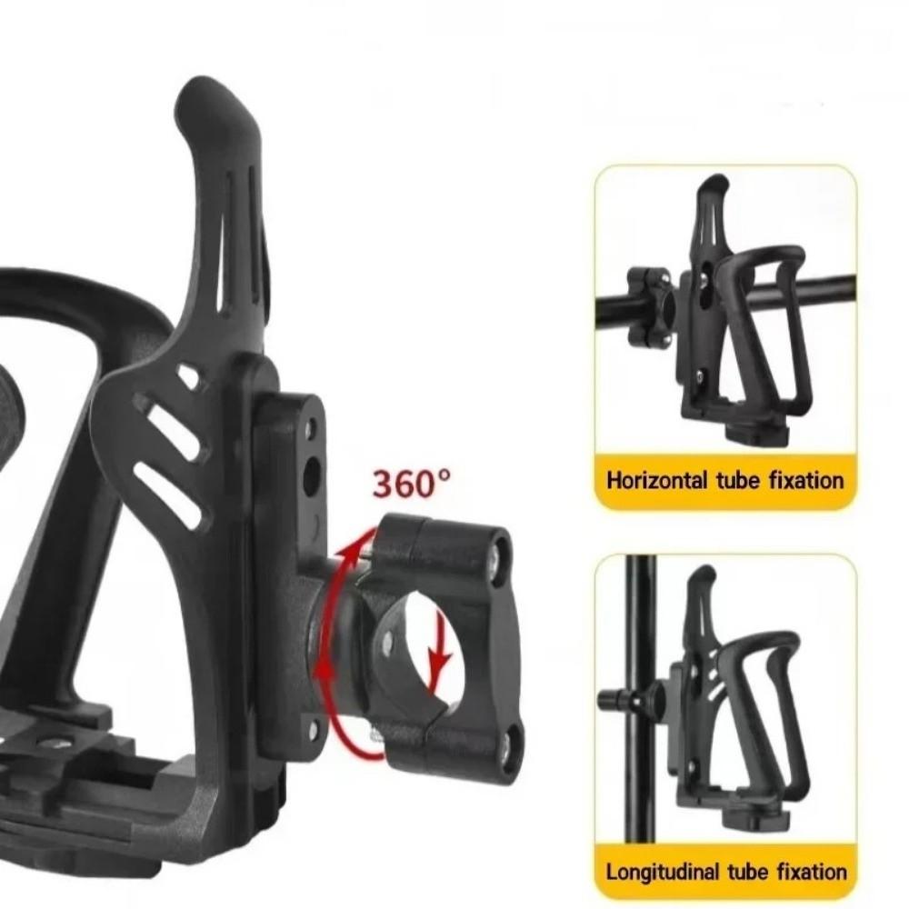 Universal Bottle Holder ABS Handlebar Bottle Holder New Cup Holder  Motorcycle Scooter ATV Bike