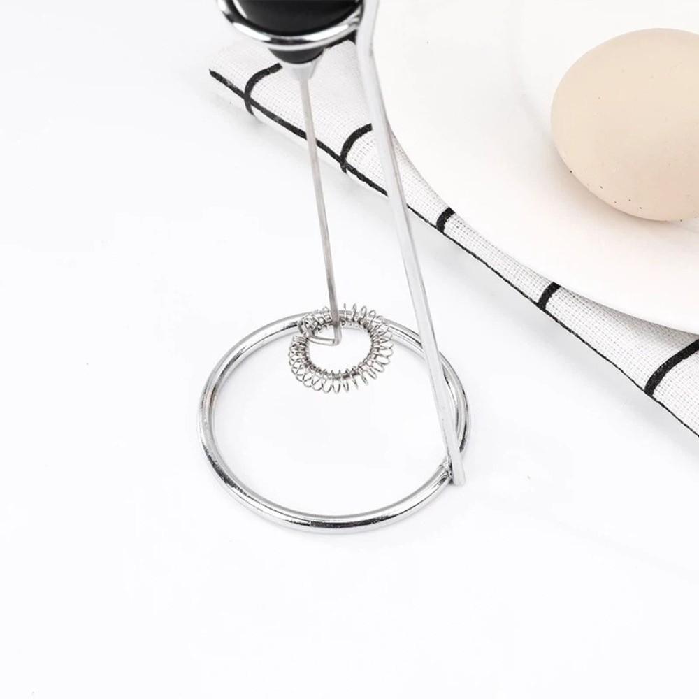 Metal Stand Multifunctional Milk Frother Stand Universal Iron Egg Beater Holder Heavy Duty Whisk Organizer Food Preparation