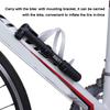 Bicycle Pump Schrader Valves Presta Valves Mini Bicycle Tire Inflator Hand Pump Portable Pump Air Pump Bike Repairs