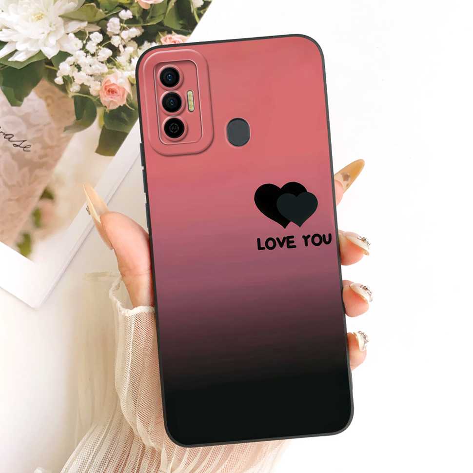 For Tecno Spark 7 Fashion Dragon Shockproof Protector Protective Phone Casing Spark7 7P 7Pro KF6 KF7j Soft Silicone Case Cover