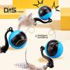 Interactive Cat Toy Rechargeable Automatic Cat Toy Ball with Remote Control Motion Activated Self Rolling Ball for Indoor Cat