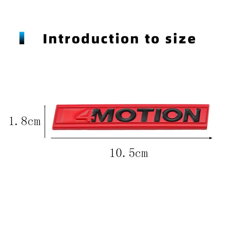 Autocolant auto 4MOTION Logo Emblemă Grilă Capotă Insignă Decal pentru Tiguan Golf 4 7 Touareg Arteon