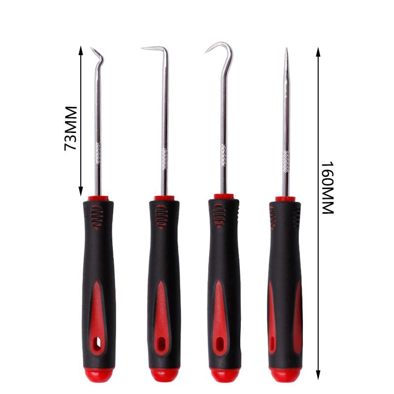 Car Oil Seal Puller Screwdrivers Set Long Pick Hook Set Gasket Puller Pick Tools for Removing Car Auto SealTools