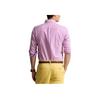 Polo Ralph Lauren SS24 Striped Logo Long Sleeve Point Collar Button Down Shirt Men Shirts Pink MNPOWOV16823518-650