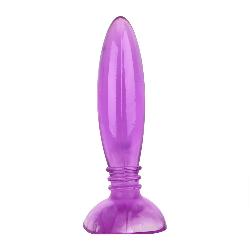 Anální anální kolík Masážní přístroj na prostatu Sexuální hračky pro muže Ženy Dildo Pocit pravé kůže Anální kolík pro Jelly pro dospělé