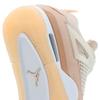 Women's Sneakers Nike Jordan 4 Retro Shimmer (Women's) Shimmer/Bronze Eclipse-Orange Quartz-Metallic Silver