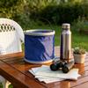 Car Water Container With Oxford 600d Fabric And Collapsible Structure For Camping And Fishing Use