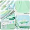 All-Season Soy Fiber Knitted Cotton Bedding Set