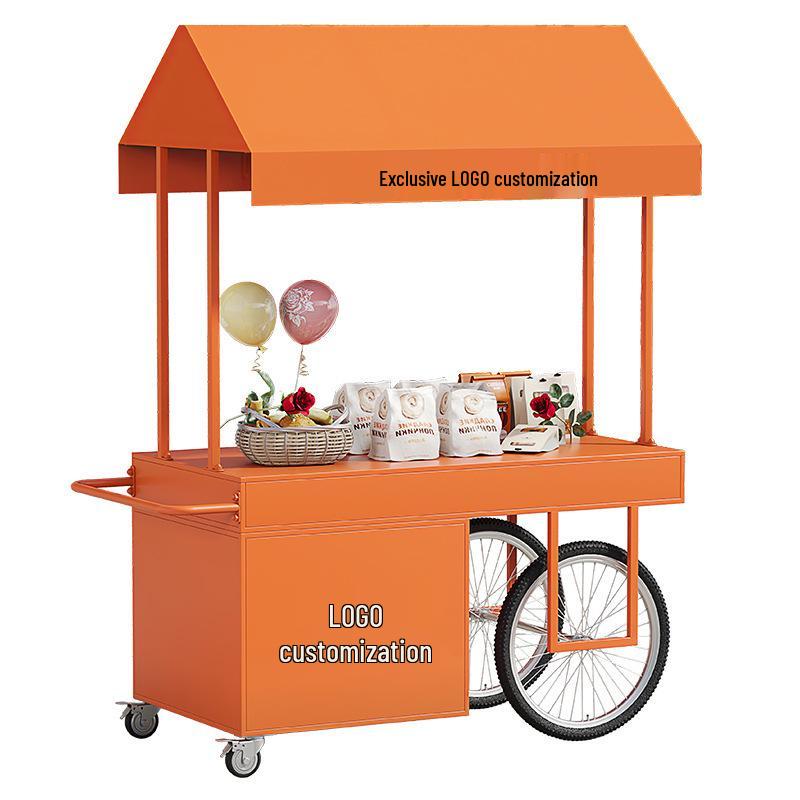 Compact Vending Cart & Promotional Booth for Events and Exhibitions