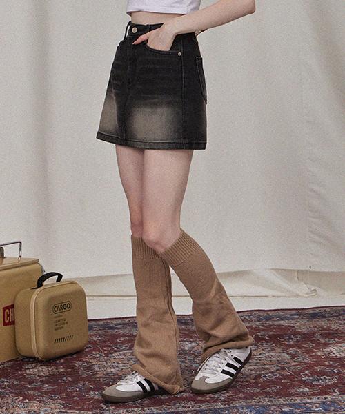 Heint Roxy Teen Washed Mini Denim Skirt_2 Colors