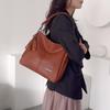 Lightweight Large Capacity Faux Leather Multipurpose Storage Bag for Daily Use