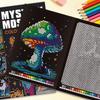 Cartea Mystery Mosaics Culoare după Număr: 32 de Pagini de Pixel Art Distractive pentru Alinarea Stresului