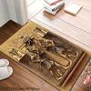 Egyptian Treasure Non-Slip Rug – Ancient Art Design Floor Mat for Living Room, Bedroom, Dorm & Garden Decor