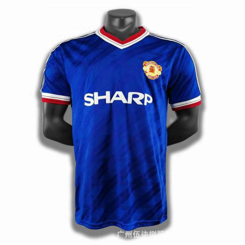 Vintage Retro Fodboldtrøjer Klub Klassiske Fodboldtrøjer Manchester United Arsenal Barcelona Celtic Atletico Madrid Rangers