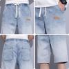 Men's Casual Loose Fit Denim Shorts