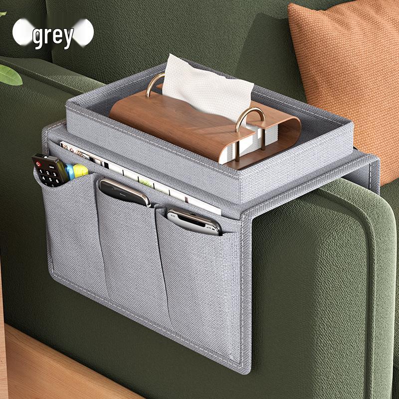 Sofa Armrest & Dormitory Bedside Storage Bag - Multifunctional Organizer for Cars & More