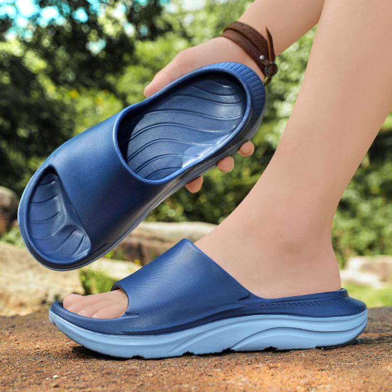 Mode Herrenmode Hausschuhe Plateau Badezimmer Anti-Rutsch Spülen Indoor Hausschuhe Leichtgewicht Outdoor Strand Hausschuhe Schuhe für Herren