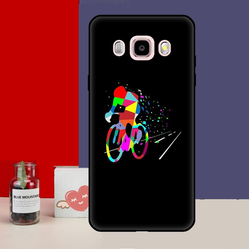Cyklistický umělecký obal na kolo pro Samsung Galaxy J6 J4 Plus 2018 J8 A6 A7 A8 A9 J1 J3 J5 J7 2016 A3 A5 2017 Coque