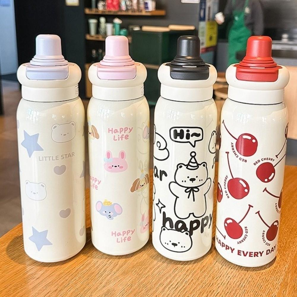 620ml Capaciteit Roestvrij Staal Thermosbeker Isolatie Of Koeling Hoge Capaciteit Vacuüm Geïsoleerde Waterfles Dubbel Drinken BPA-Vrij