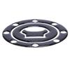 5/8 Holes Carbon Fiber Oil Tank Cap Motorcycle Fuel Gas Covers Pad Stickers for Suzuki GSXR 600 750 1000 1300