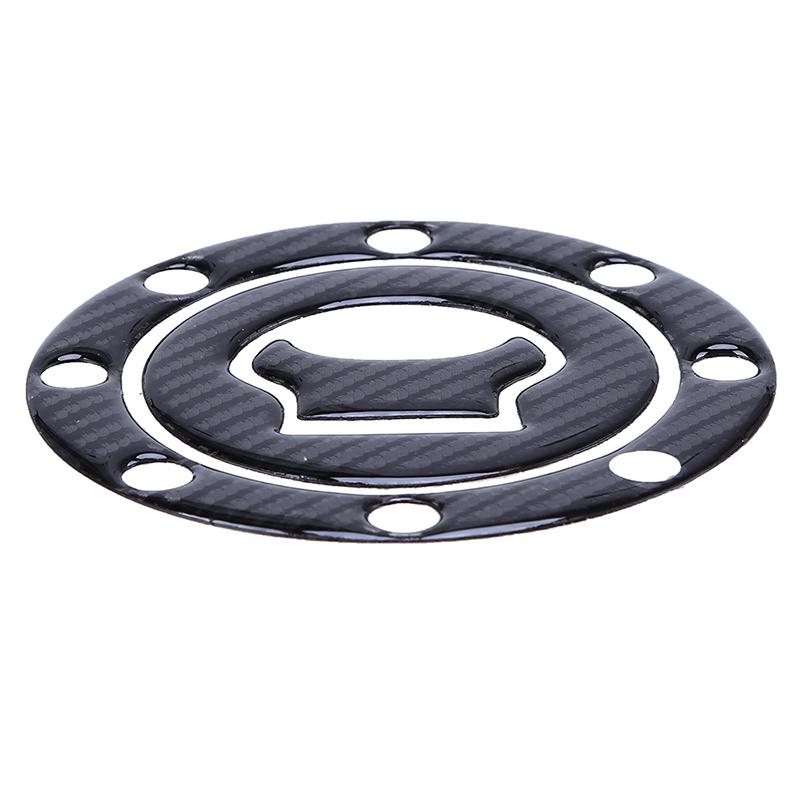5/8 Holes Carbon Fiber Oil Tank Cap Motorcycle Fuel Gas Covers Pad Stickers for Suzuki GSXR 600 750 1000 1300