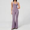 Women Yoga Set 2PCS Sportswear Workout Clothes Athletic Wear Gym Outfits Legging Fitness Bra Crop Top Long Sleeve Sports Suits
