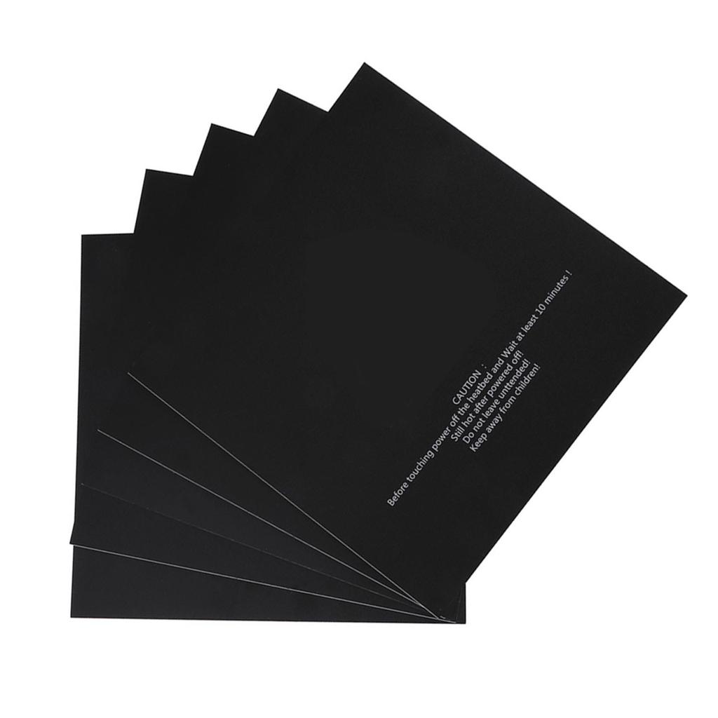 5Pcs 220x220mm 3D Printer Part Heated Bed Plate Printing Stickers