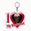 Oppenheimer I Love My Boyfriend Keyring Red Heart Red Heart Key Ring  Couple
