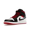 Air Jordan 1 Mid Gym Rød Black Toe Herre Sneakers Hvit DQ8426-106