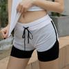 Women's Quick-Dry Mesh Yoga Shorts - Summer Anti-Exposure Two-in-One