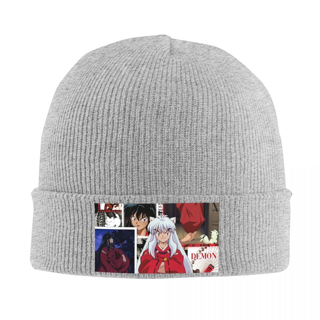 Unisexga Kimono Inuyasha Sesshomaru Warm Knitted Cap Winter Knit Bonnet Hat Skullies Beanies Hip Hop Caps for Unisex
