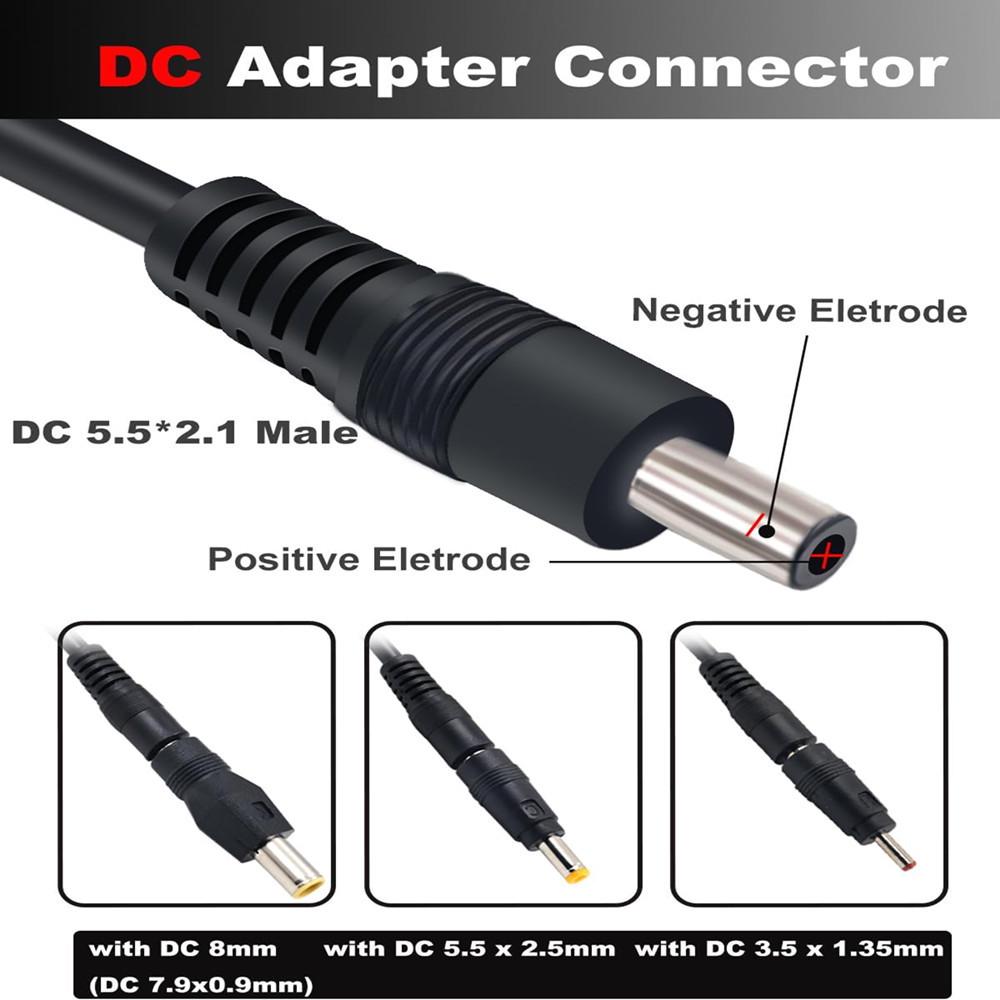 MC4 To DC Charging Extension Cable for Solar Panels (5521, 7909, 5525, 35135)
