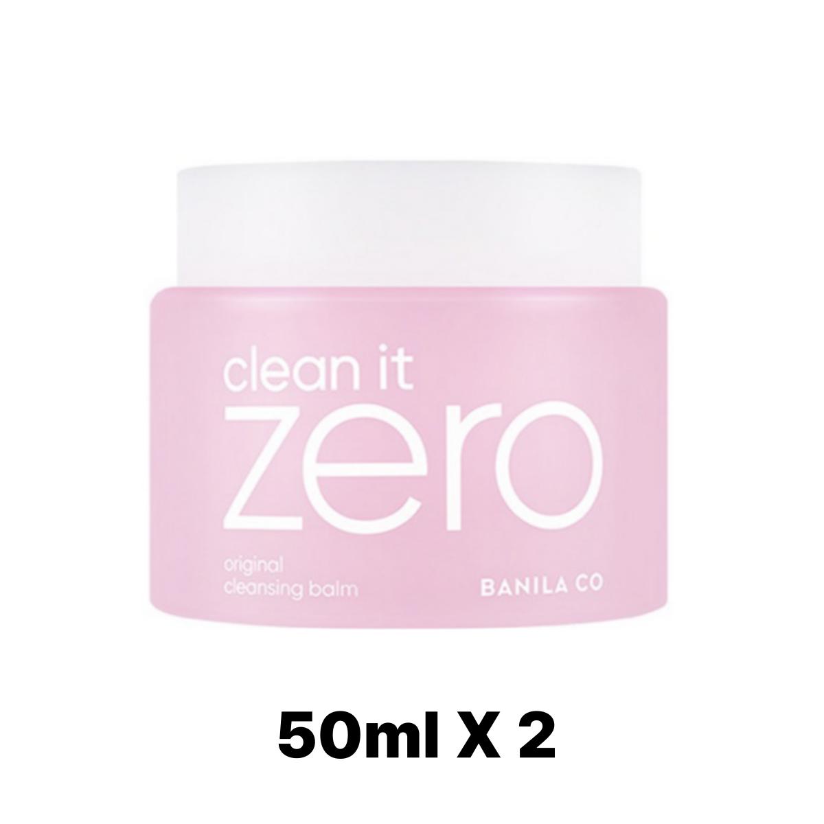 

[BANILA CO] Clean it Zero Original Cleansing Balm 50ml/100ml/180ml 50ml X 2PCS