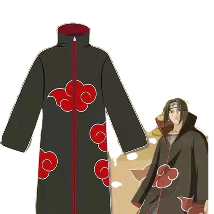 Manteau Akatsuki d'Uchiha Itachi - Produit Dérivé de l'Anime Naruto