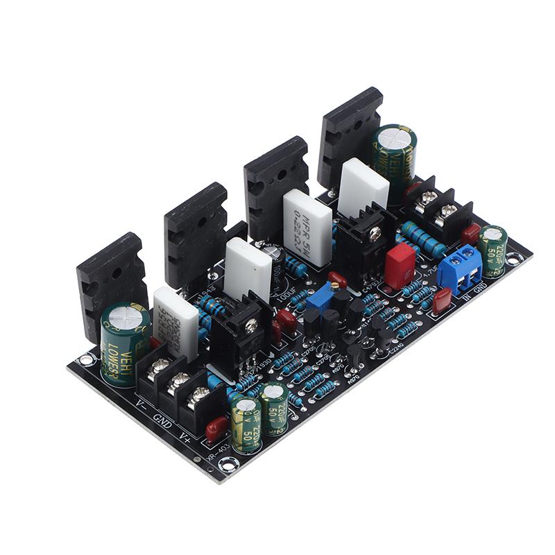 200W DC 20-90V Dual-Spannung Mono Verstärkerplatine 1943+5200 Gegentakt Röhren Audio Leistungsverstärker Platinenmodul