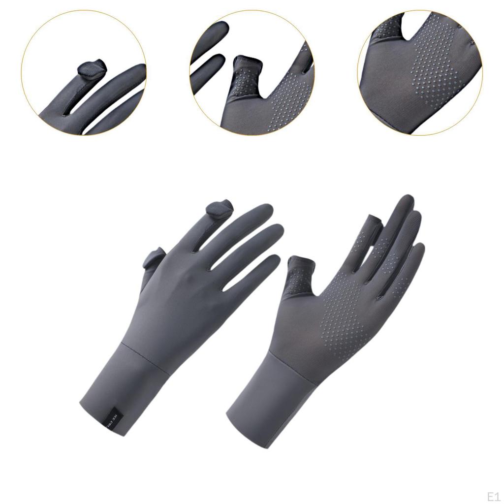 Sun Protection Gloves for Women Driving Breathable Thin Summer Sunblock Golf