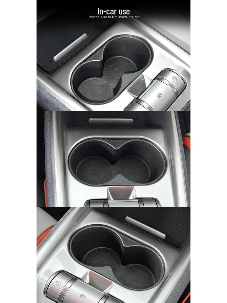 BYD Dolphin Cup Holder Cover: Non-Slip Center Console Storage for Car Interior