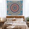 Polyester Boho Mandala Floral Tapestry, Bohemian Aesthetic Wall Hanging, Bedroom Living Room Home Decor, Gift
