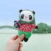 Panda plush toy cute doll rag doll national treasure giant panda folk style couple doll pair