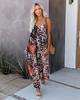 2022 New Women's Sexy Wide-Leg Suspender Jumpsuit