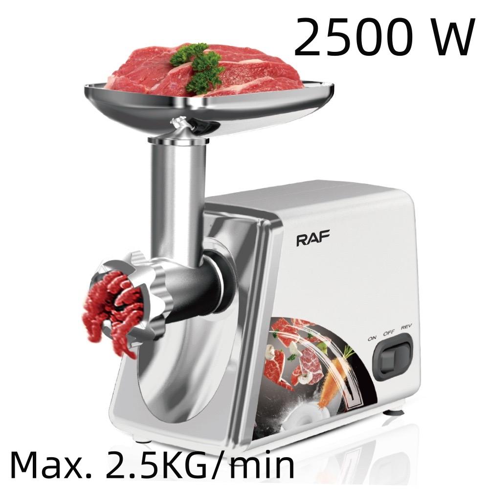 

Домашняя электрическая настольная мясорубка, мясорубка, клизма, 2500 Вт, высокая мощность, максимум 2,5 кг/мин.