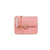 Trendy Street Style Chain Shoulder Bag Elegant Pu Leather Crossbody Purse For Women