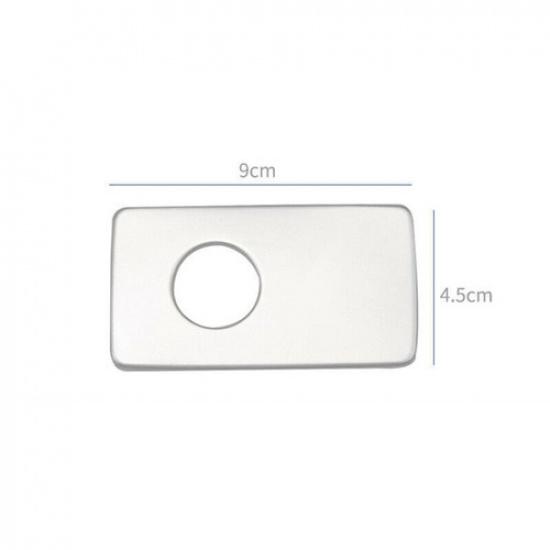 Copilot Glove Box Panel Cover Trim For Volvo XC60 S60 V60 09-17 Stainless Steel