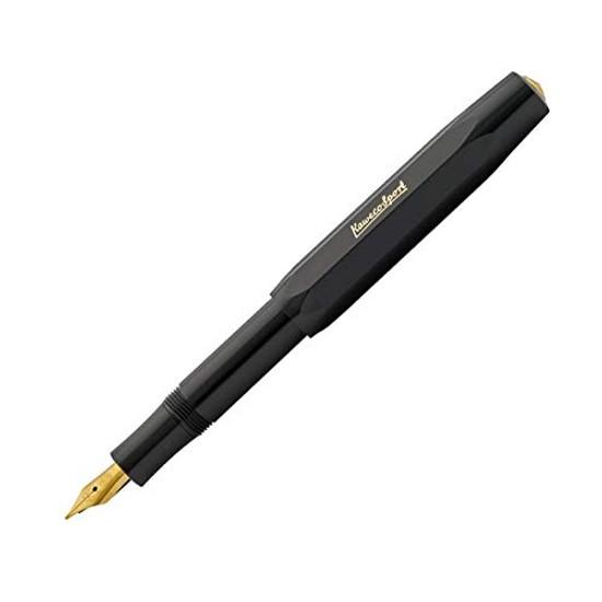 Kaweco Fountain Pen EF Extra Fine Classic Sport Black Imported Product