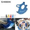 NICECNC Rear Disk ATV Rotor Disc Guard Protector for Yamaha Raptor 700 2013-2023 Aluminum Go Kart Rear Caliper Bracket Cover
