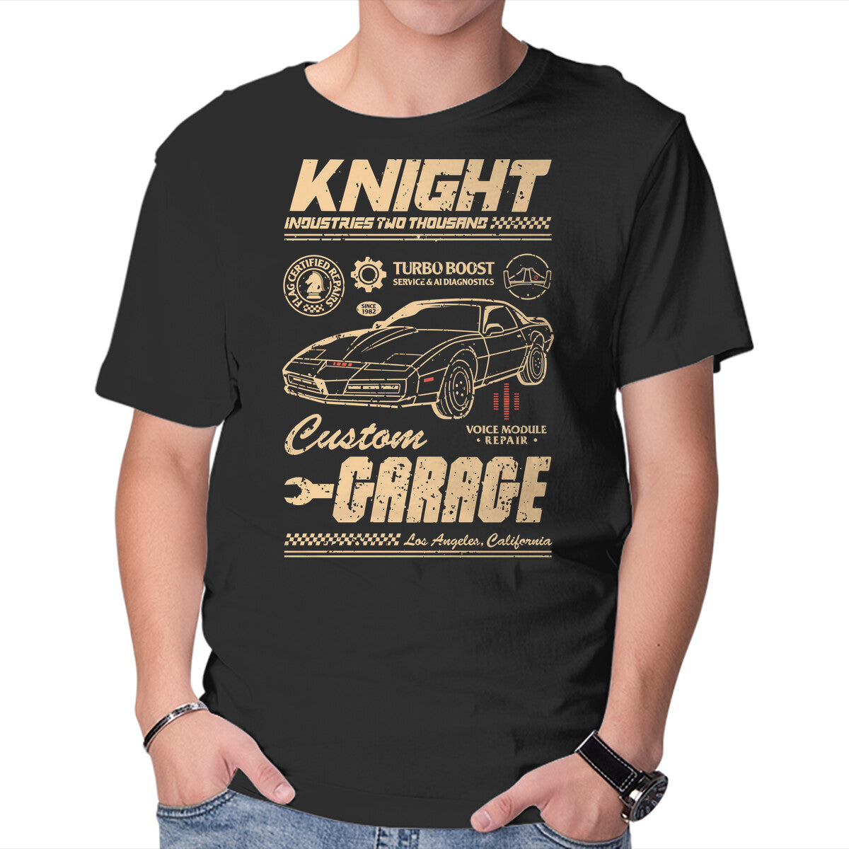 Unisex Crew Neck T-Shirt Vintage Rider Graphic Short Sleeve Casual Tee XL