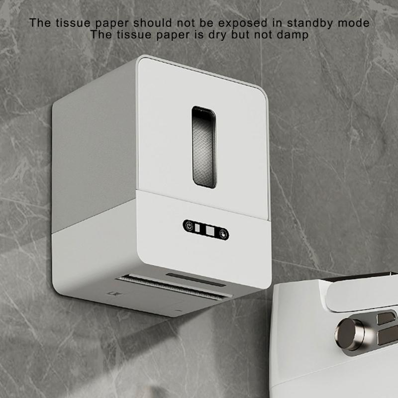 Automatischer Papierhandtuchspender Elektrischer Sensor für Küche Badezimmer Wand Unter Schränken Montage Batteriebetrieben